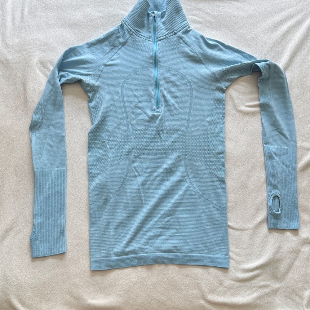 lululemon Light Blue Women's Top
